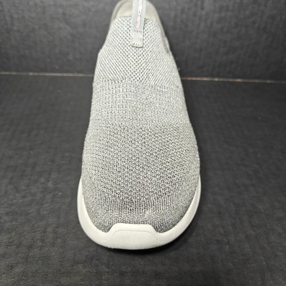 Skechers Ultra Flex 3.0 Smooth Step Hands Free Slip-ins Grey Sneakers Women 8.5 - Picture 5 of 8